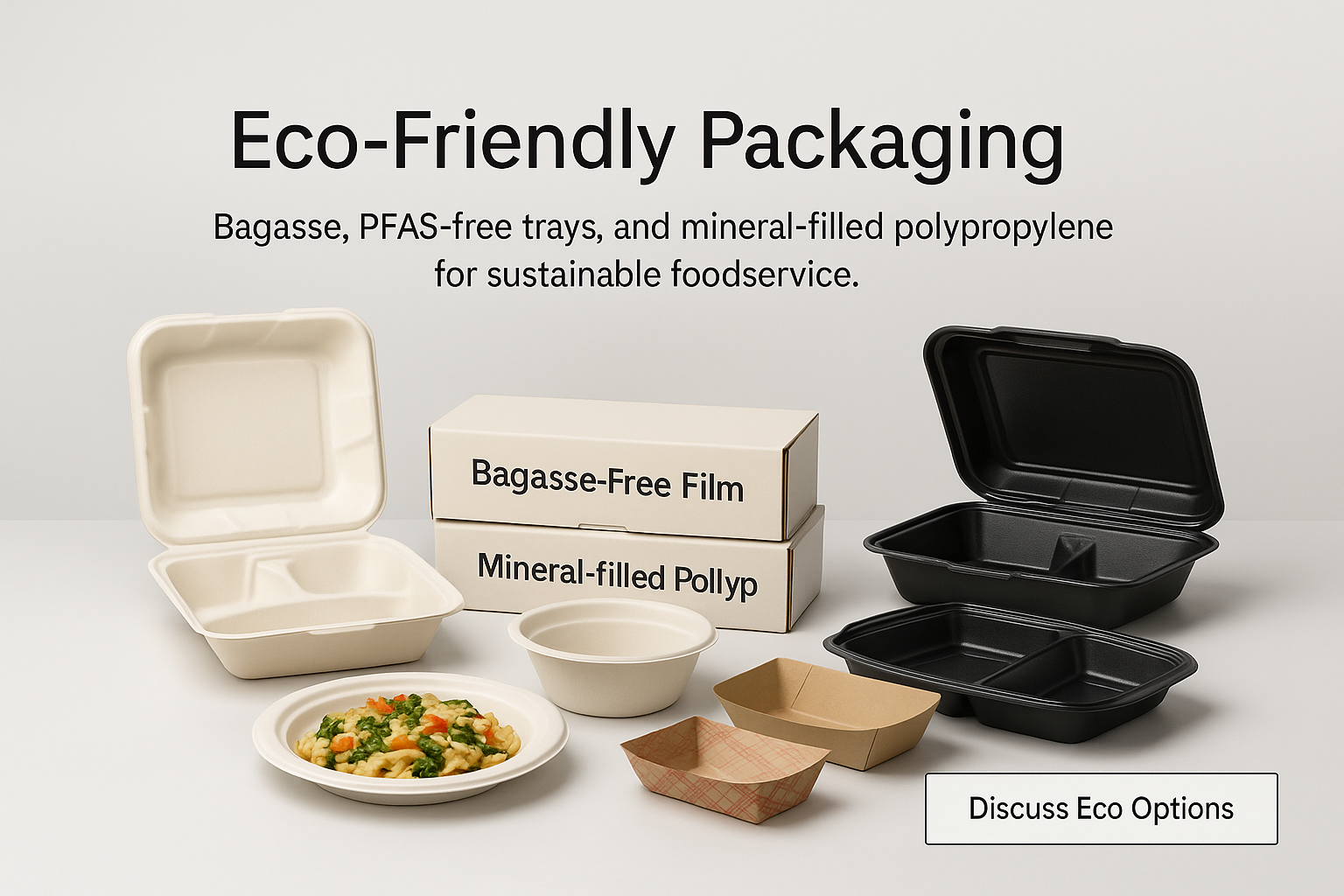 PFAS-Free Food Trays