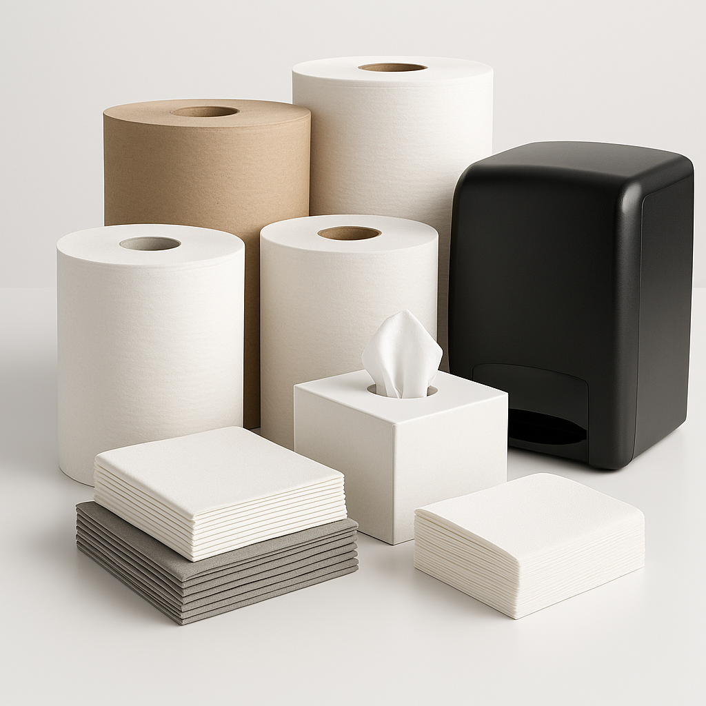 Napkins, Tissue & Towels