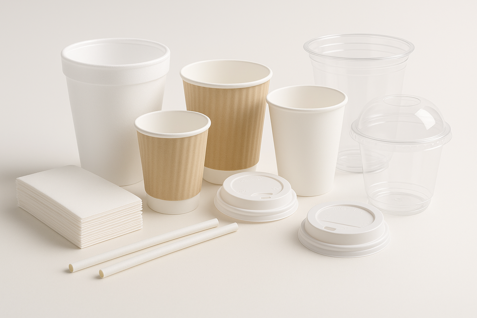 Paper Hot Cups & Lids